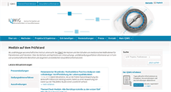 Desktop Screenshot of iqwig.de